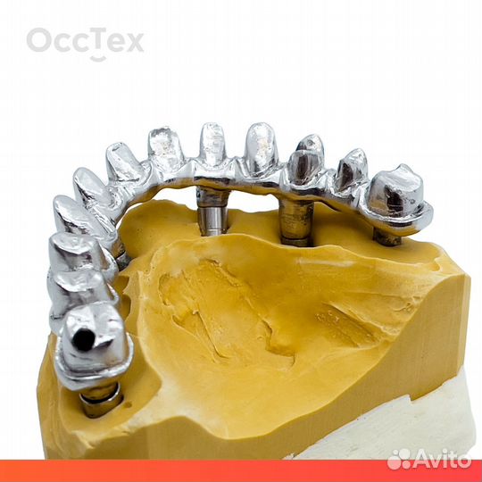 Коронка диоксид циркония ZrO2, CAD/CAM