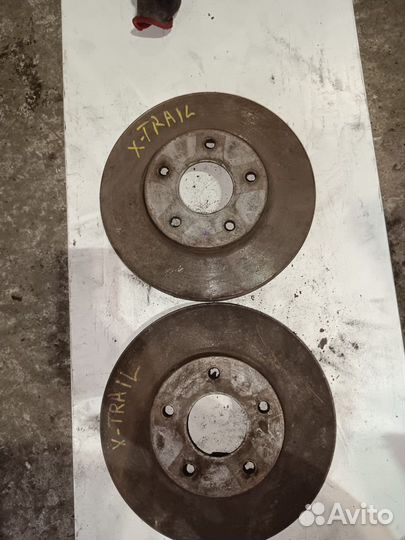 Диски передние тормозные Nissan X-Trail T30