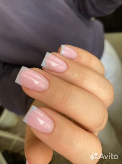 Маникюр+покрытие +укрепление