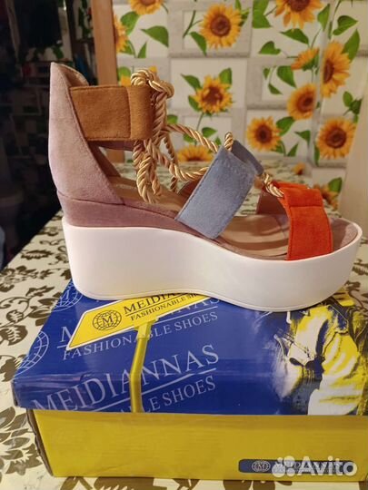 Босоножки женские 38 размер новые
