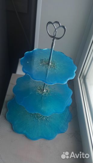 Фруктовница из эпоксидной смолы