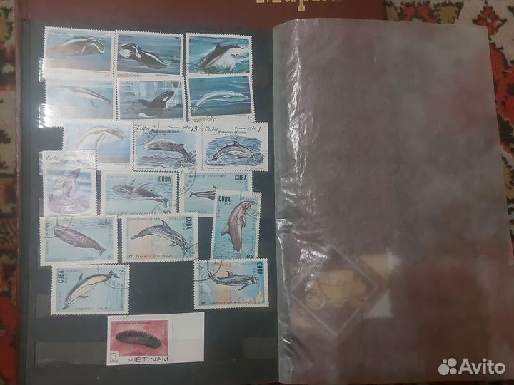 Почтовые марки.Вьентам.Россия.Куба.Болгария