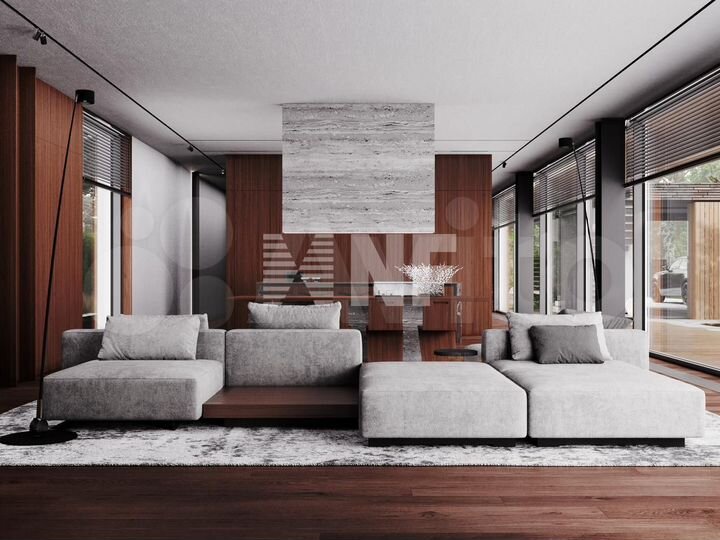 Дом 411,9 м² на участке 14,8 сот.