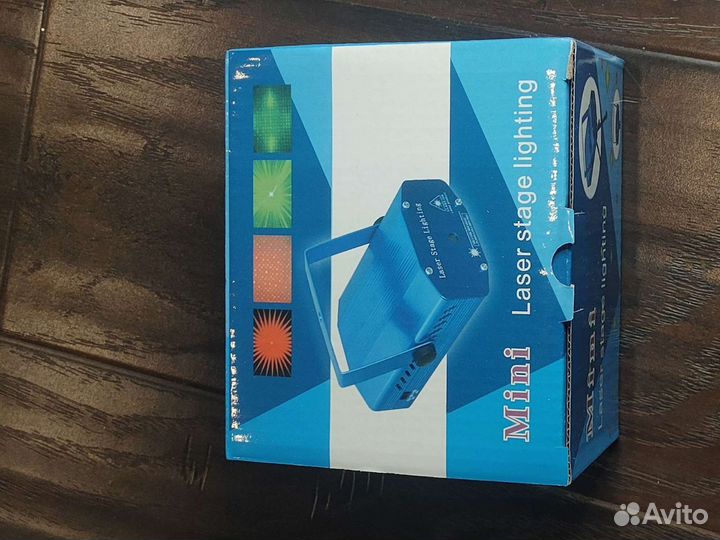 Лазерный новогодний проектор