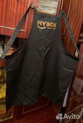 Фартук кухонный черный mybox