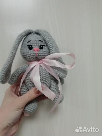 Игрушка Зайка с бантиком