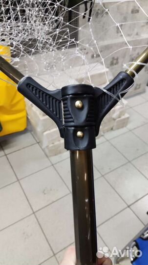 Подсак складной,лесочный,прямоугол 1.6 м руч 60*70