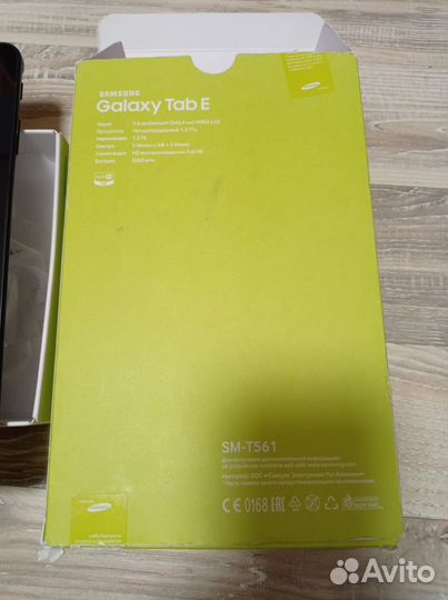 Планшет samsung Galaxy Tab E