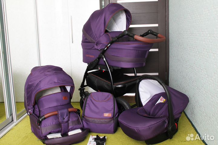 Коляска Verdi optima 3 в 1