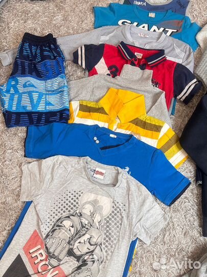 Пакет вещей на мальчика 128 134