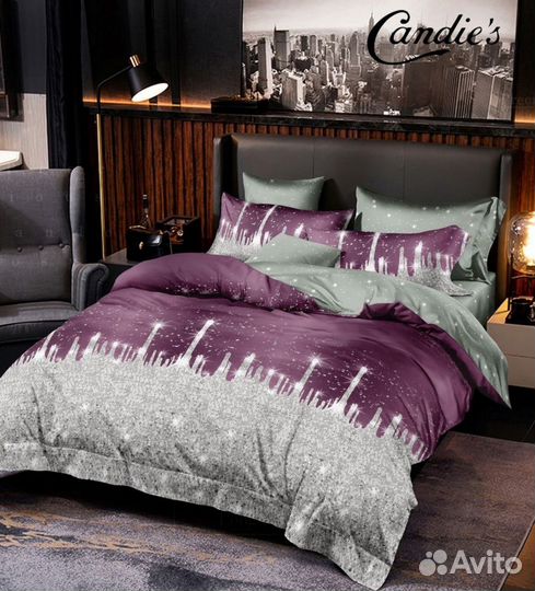 Постельное белье с необычными принтами Candie's в