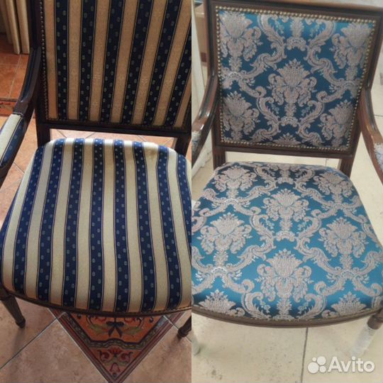 Перетяжка,ремонт,реставрация стульев,кресел