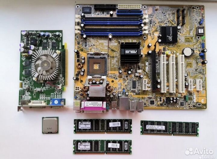 Системный блок pentium 4
