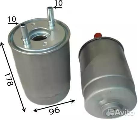 Фильтр топливный renault fluence/megane/scenic 1.5