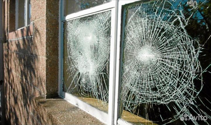 Бронирование тонирование стекол окон бронепленка С