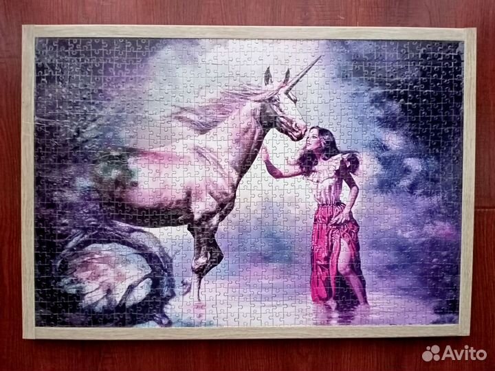 Картина из пазлов,69см*48см