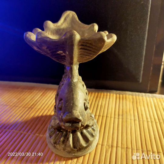 Пепельница Рыбка литьё