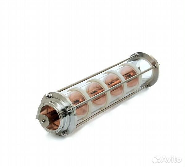 Колпачковая колонна, медь, 5 ур. кламп 3