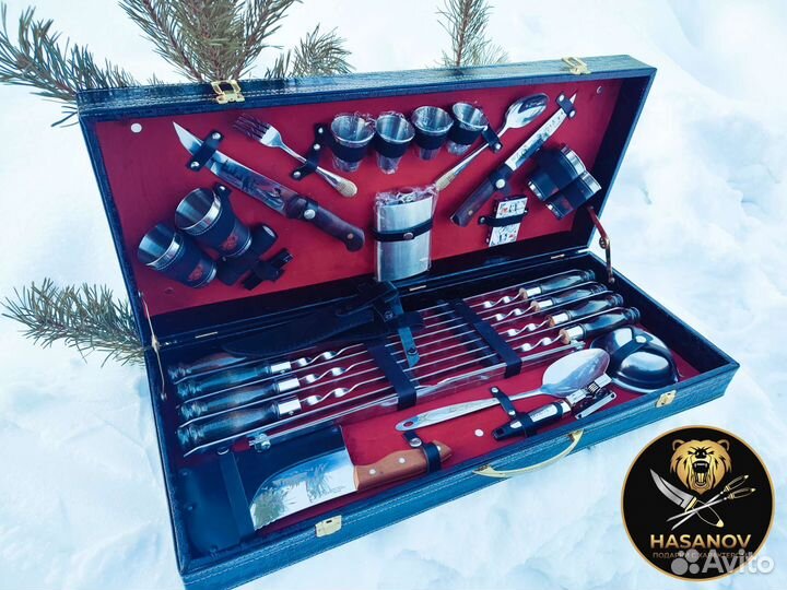 Подарочный шашлычный набор