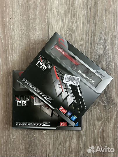 G skill Trident Z DDR4 3200 Мгц 4x8 гб(F4-3200C16)