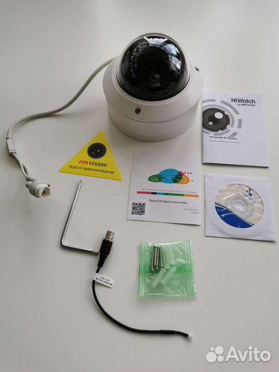 Камера видеонаблюдения купольная уличная