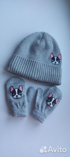 Шапка и варежки комплект acoola 50