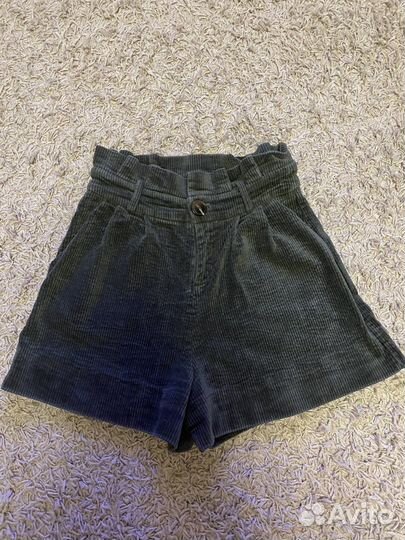 Замшевые шорты