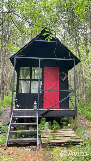 Глэмпинг, гостевой дом