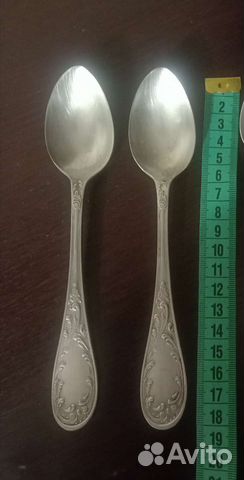 Мельхиоровые ложки СССР мнц