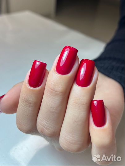Маникюр гель лак