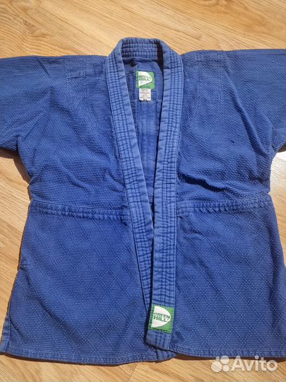 Кимоно для дзюдо Green Hill 140+футболка