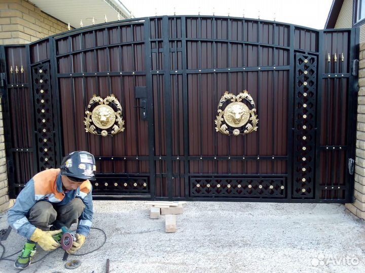 Кованые ворота