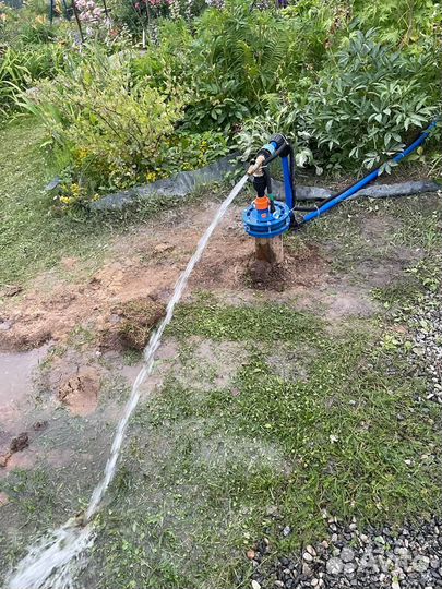 Бурение скважин на воду малогабаритной установкой