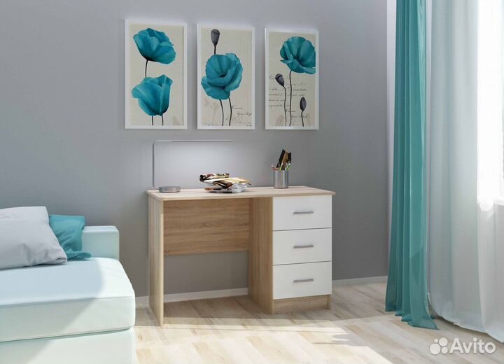 Стол компьютерный с ящиками