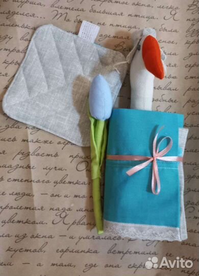 Кукла тильда/ гусыня- пакетница, ручная работа