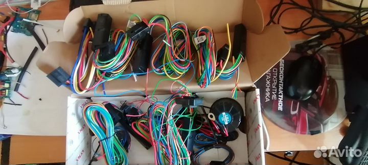 Модуль запуска starline, сирены, обходчики immo