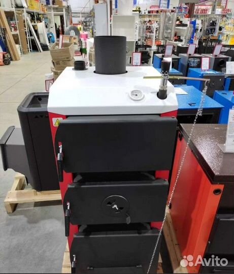 Твердотопливный котел