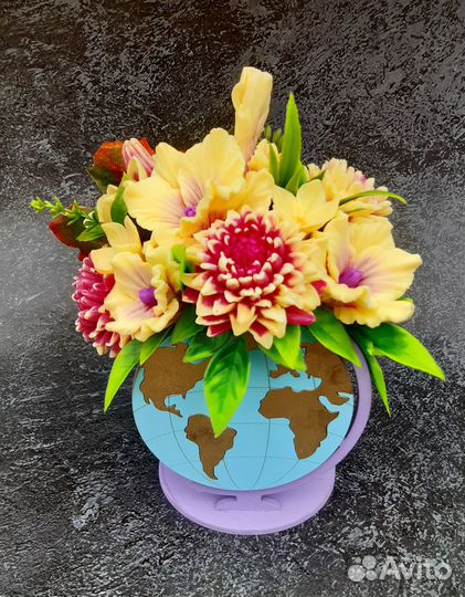 Букет из мыла