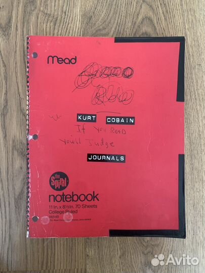 Kurt Cobain Journals