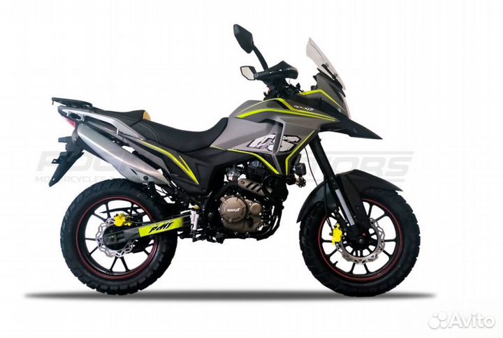 Мотоцикл турэндуро rockot dakar 250 сер/зелен ЭПТС