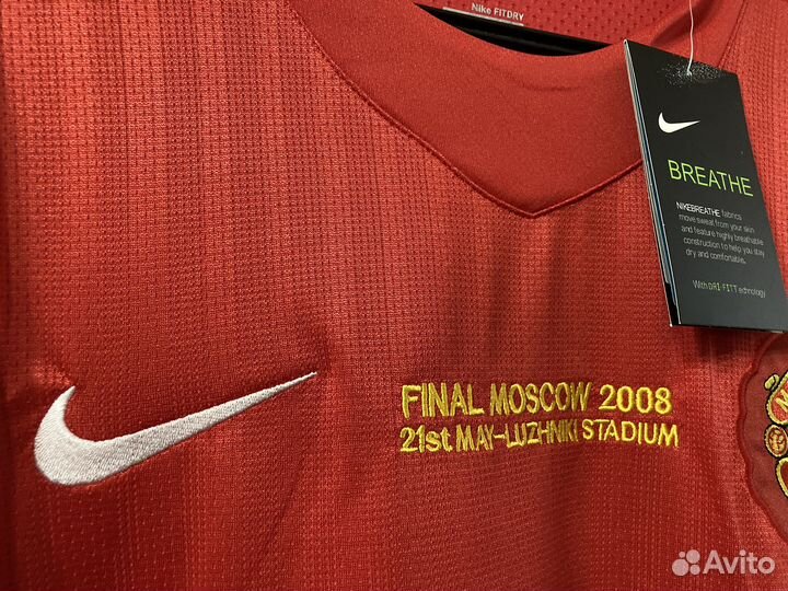 Ретро футболка Роналду Манчестер Юнайтед