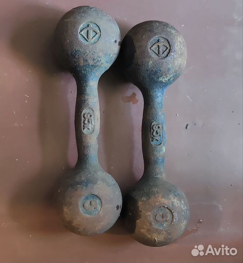 Гантели 5 кг бу