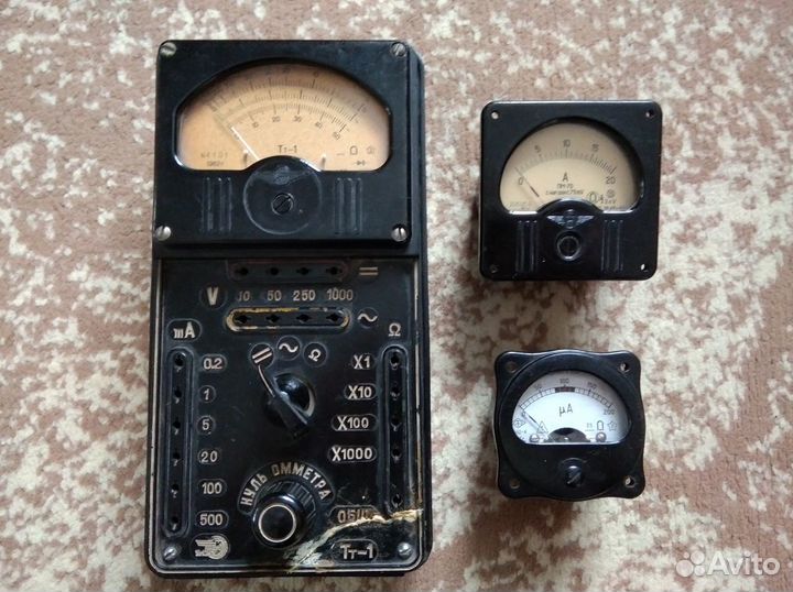 Тестер, миллиамперметр СССР