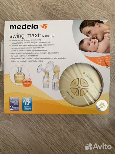 Молокоотсос электрический medela swing maxi