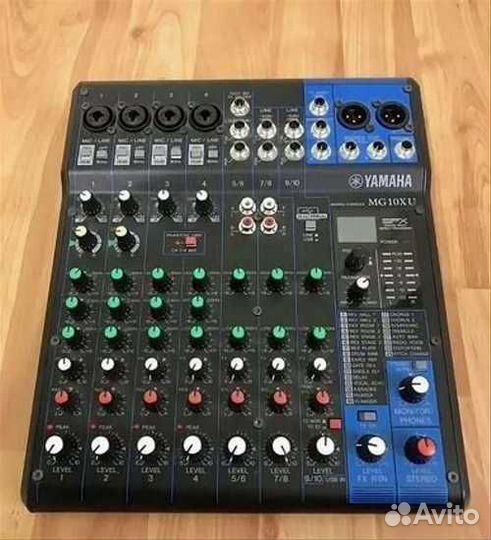Микшерный пульт Yamaha MG10XU (звук барахлит)