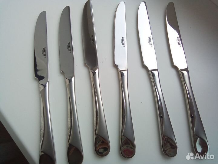 Ножи сервировочные Vitesse, 6 шт. Новые