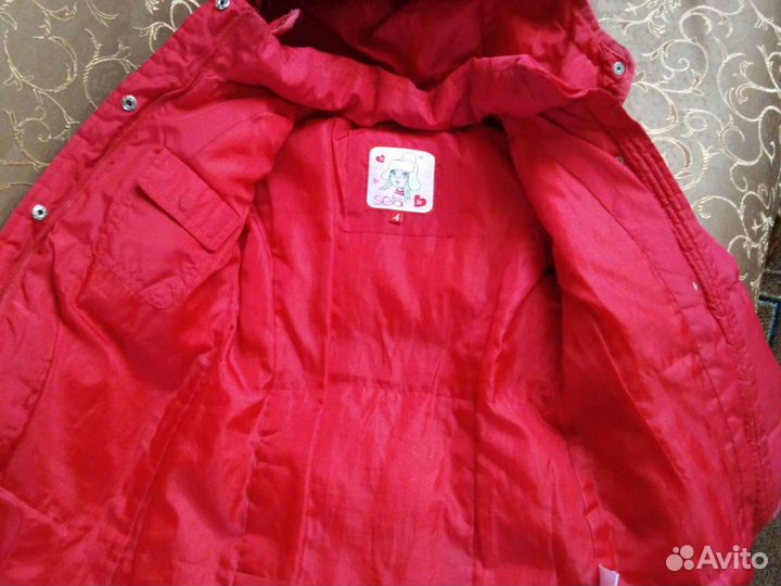 Пуховик для девочки