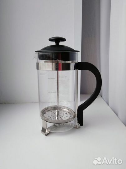 Френч-пресс TalleR 1 литр новый заварочный чайник