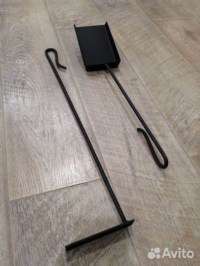 Совок и кочерга для мангала