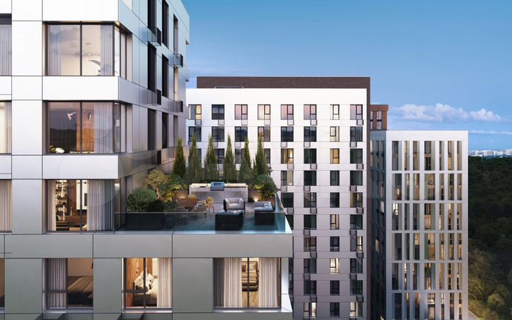 1-к. апартаменты, 17,8 м², 6/21 эт.